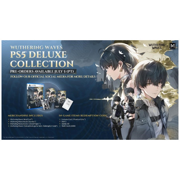 Alternative view of Wuthering Waves Deluxe Collection - PlayStation 5 PS5 PREORDER - ESTIMATED SHIP DATE JAN 29 2027