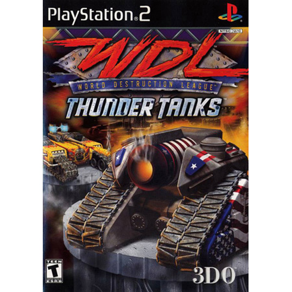 World Destruction League Thunder Tanks - PlayStation 2 PS2 - Used - Disc Only