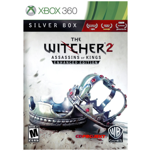 Witcher Assassins of Kings Enhanced Silver Box Xbox 360 Used