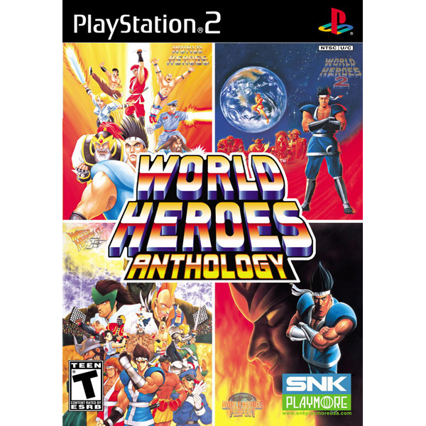 World Heroes Anthology - PlayStation 2 PS2 - Used