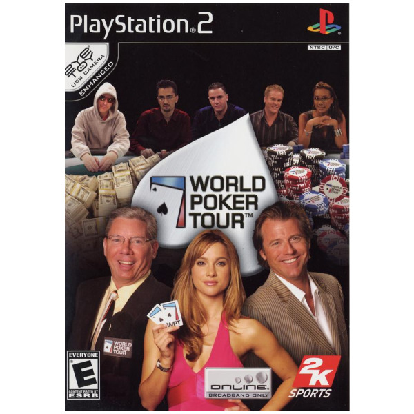 World Poker Tour - PlayStation 2 PS2 - Used