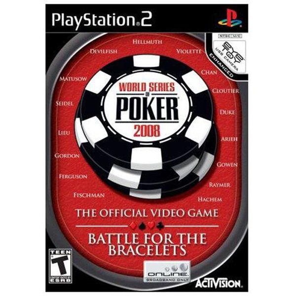 World Series of Poker 2008 - PlayStation 2 PS2 - Used