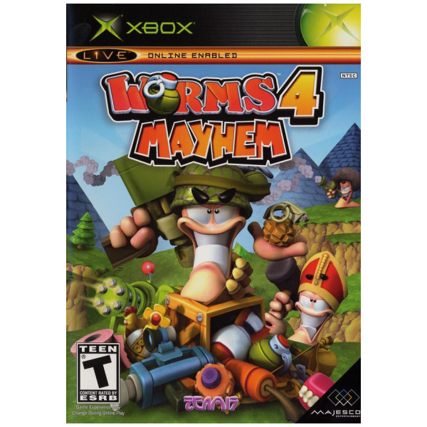 Worms 4: Mayhem - Xbox - Used
