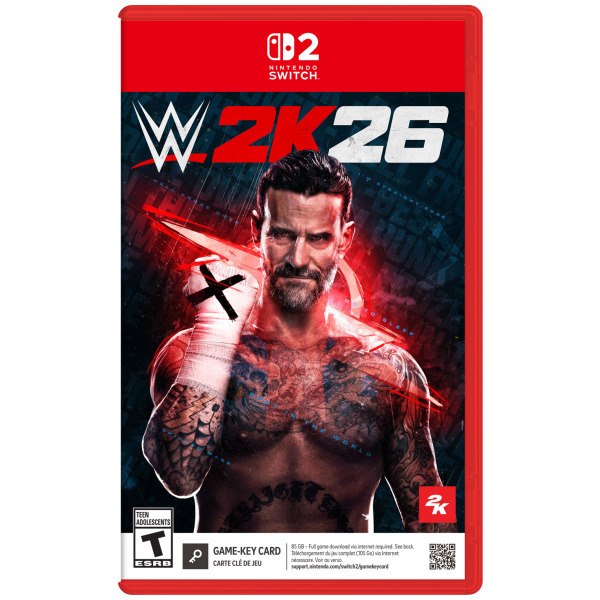 WWE 2K26 (Game-Key Card) - Switch 2 PREORDER - ESTIMATED SHIP DATE MAR 13 2026