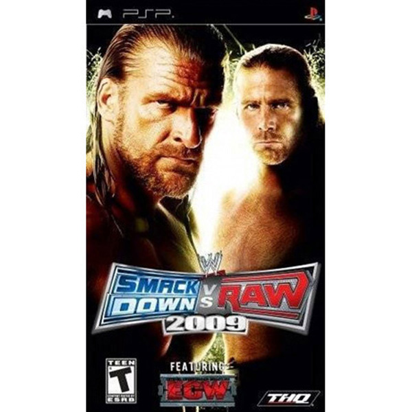 WWE Smackdown Vs Raw 2009 - PlayStation Portable PSP - Used - Disc