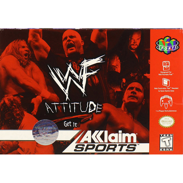 WWF Attitude Nintendo 64 Used PNP Games Online Store