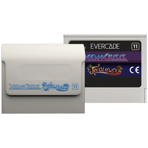 Alternative view of Dual Game Cartridge (Xeno Crisis / Tanglewood) - BLAZE EVERCADE