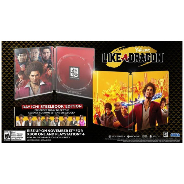 Alternative view of Yakuza Like a Dragon Day Ichi One Edition (Steelbook) - Xbox One