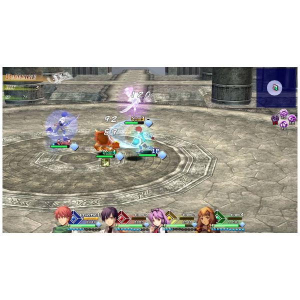 Alternative view of Ys vs Trails in the Sky Alternative Saga - Switch