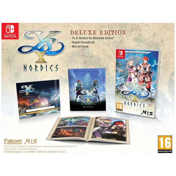 Alternative view of Ys X Nordics Deluxe Edition (EU) - Switch