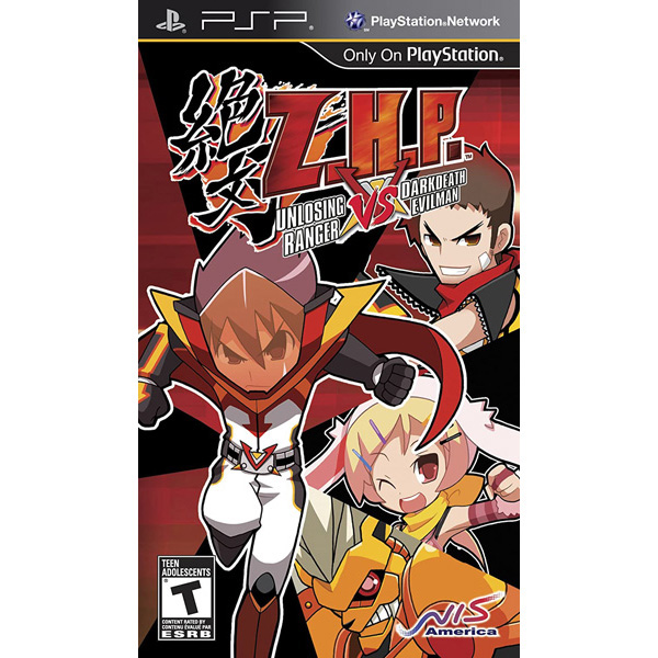 Z.H.P. Unlosing Ranger vs Darkdeath Evilman popular For Sony PSP (Used)